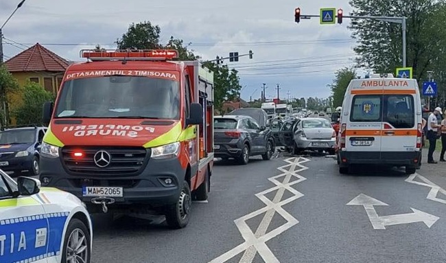Imagini video de la accidentul din Șag. Ce au stabilit polițiștii