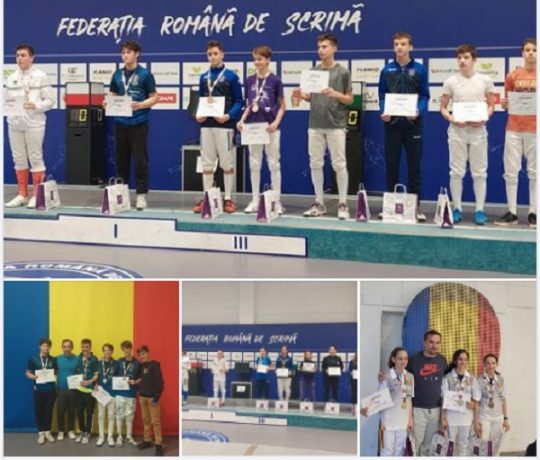Viitor de aur pentru ACS Floreta Timişoara! Campioni la toate categoriile, la CN de Scrimă, Speranțe (U15). FOTO