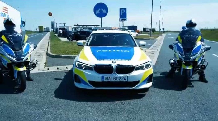 Acţiune de proporţii a Poliţiei pe Autostrada A1 Deva-Nădlac. Video