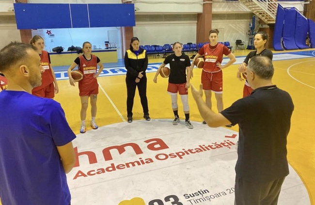 România înfruntă Ungaria la Timişoara, în FIBA Women's EuroBasket 2023 Qualifiers