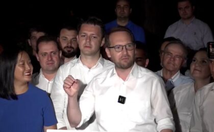 Dominic Fritz spune că a câștigat un nou mandat de primar al Timișoarei