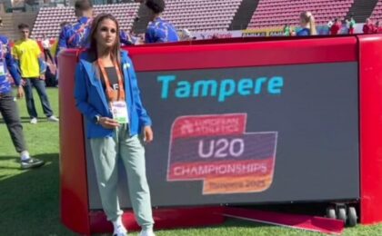 Giroceanca Alessia Pop concurează pentru România la Europenele de Atletism U20 din Finlanda 1 Giroceanca Alessia Pop concurează pentru România la Europenele de Atletism U20 din Finlanda