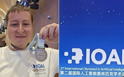 Timişoreanul Alexandru Dumitraşcu a cucerit medalia de argint la Olimpiada Internațională de Inteligență Artificială din China