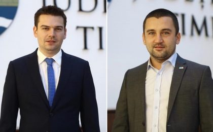 Consiliul Județean Timiș are vicepreședinți. Cosmin Tabără se pregătește să devină viceprimar
