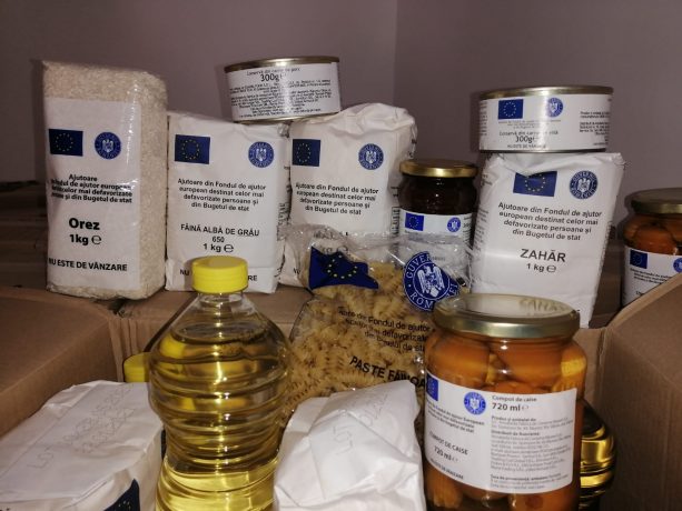 La Timișoara se distribuie o nouă tranșă de ajutoare alimentare