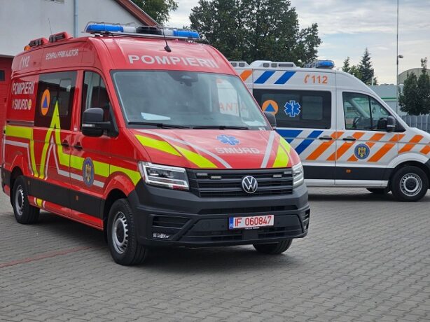 1.200 de ambulanțe noi vor intra în dotarea DSU