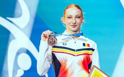 Ana Bărbosu, pe podium la Campionatul European de gimnastică de la Leipzig