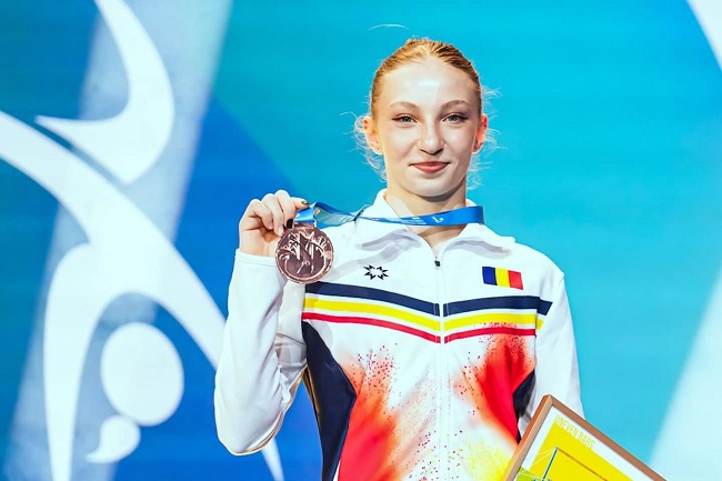 Ana Bărbosu, pe podium la Campionatul European de gimnastică de la Leipzig