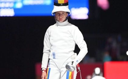Ana Maria Popescu a câștigat medalia de argint la spadă, prima a României la Tokyo 2020