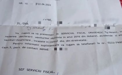 ANAF controlează conturile românilor din străinătate. Ce înştiinţare a primit acasă un bărbat care a lucrat în Marea Britanie
