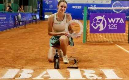 Revenire spectaculoasă! Anca Todoni a câștigat turneul de la Bari, după o finală de aproape trei ore