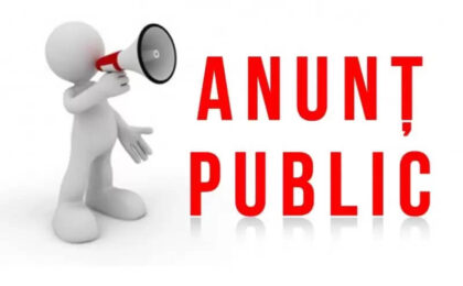 Județul Timiș - Anunț public