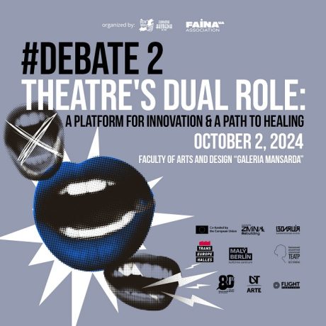 Rolul dublu al teatrului. O platformă pentru inovare și o cale spre vindecare, miercuri în Galeria Mansarda a Facultății de Artă a UVT