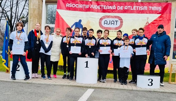Salbă de medalii pentru atleţii de la CS Giroc-Chişoda la Campionatul Naţional de Marş (foto)