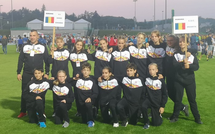 Performanţe ale sportivilor de la CS Giroc-Chişoda şi CSC Moşniţa la European Kids Athletics Games. Victor Roman - vicecampion european (galerie foto)