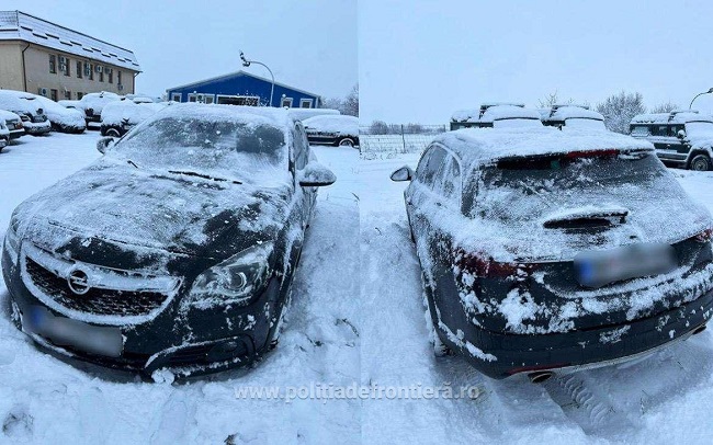 Autoturism căutat de autoritățile din Elveția, indisponibilizat la frontieră, în Timiș