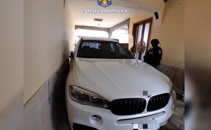 Percheziție. Polițiștii au indisponibilizat un autoturism pe care un bănățean ”a uitat” să-l plătească după ce l-a luat din Elveția