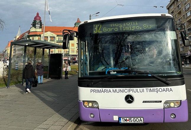SMT Timișoara: Traseul autobuzului 32 a fost prelungit