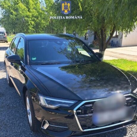 Autoturism evaluat la 50.000 de euro, căutat în Germania, găsit în vestul României