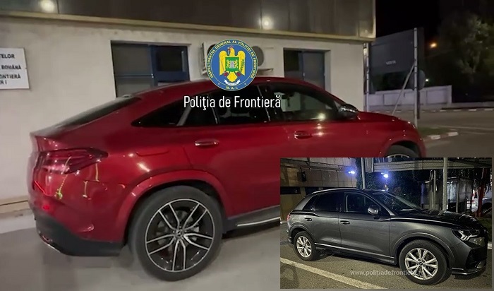 Două autoturisme de lux, evaluate la 165.000 de euro, căutate de autorități din Belgia și Franța, descoperite la Porțile de Fier