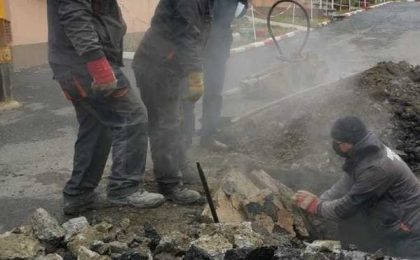 Avalanşă de avarii la conductele de apă caldă şi încălzire, în Timişoara