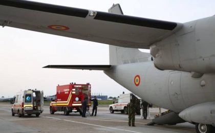 avion transport pacient