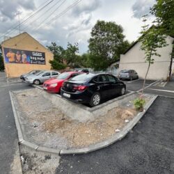 Primarul se laudă cu noua “mega-parcare” din Badea Cârțan: are exact 13 locuri