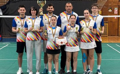 CSU UVT este noua campioană a României la badminton!