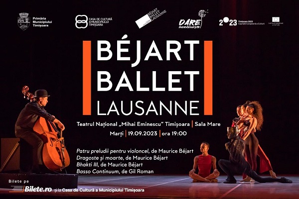 Béjart Ballet Lausanne, la Teatrul Național Timișoara