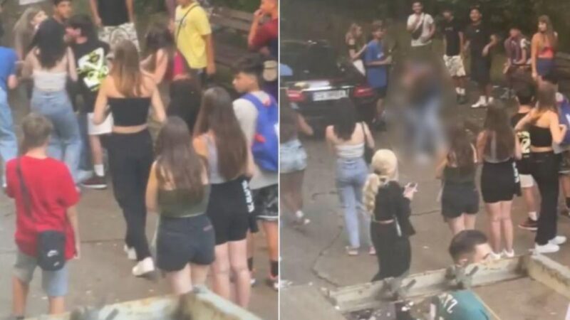 Două fete s-au bătut crunt în Reșița, supărate fiind din cauza unor postări pe Facebook.