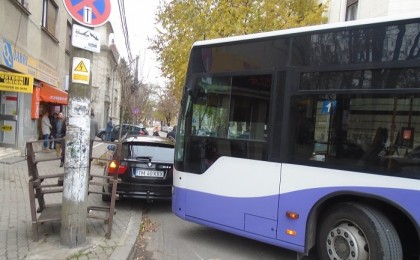blocare autobuz
