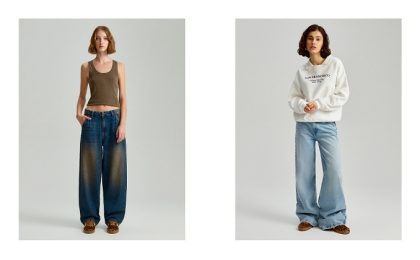 Blugi Baggy & Wide Leg: 3 ținute trendy pe care le poți crea cu ușurință