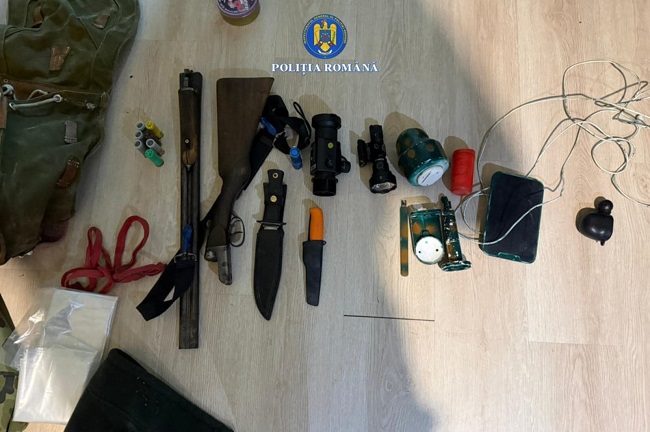 Percheziţii la braconieri, în Timiş. Poliţiştii au găsit animale sălbatice ţinute în captivitate. FOTO