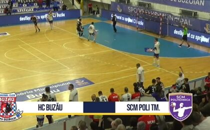 Alb-violeții vor juca barajul de menținere în Liga Națională, după HC Buzău - Poli Timișoara 36-29