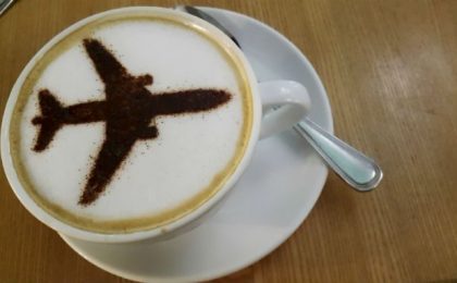 cafea avion