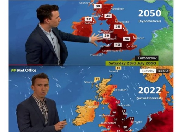 „Căldura roșie” lovește Europa: „Apocalipsa meteo” anunțată pentru 2050 vine în această săptămână