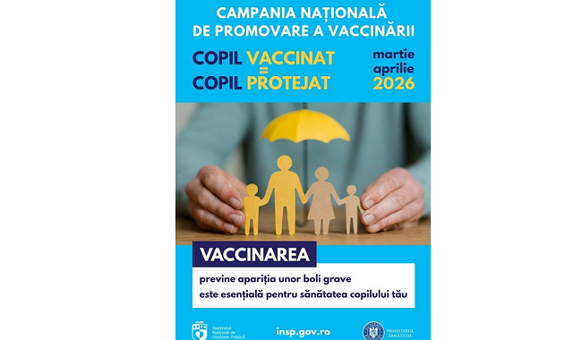 INSP demarează o campanie de vaccinare la nivel național pentru copii