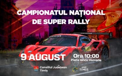 Super Rally revine la Timișoara: 26 de piloți de top se întrec în inima orașului,  într-o ediție dedicată fondatorului Mihai Leu