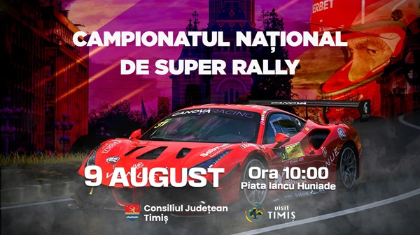 Super Rally revine la Timișoara: 26 de piloți de top se întrec în inima orașului,  într-o ediție dedicată fondatorului Mihai Leu