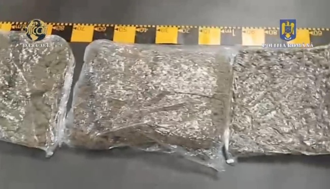 Tânăr arestat după ce a adus din Spania 13 kilograme de canabis
