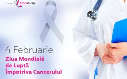 4 februarie - Ziua Mondială de Luptă împotriva Cancerului. În 2025, în cadrul Asociației OncoHelp – Centrul de Oncologie OncoHelp, au fost înregistrați 4.000 de pacienți oncologici noi