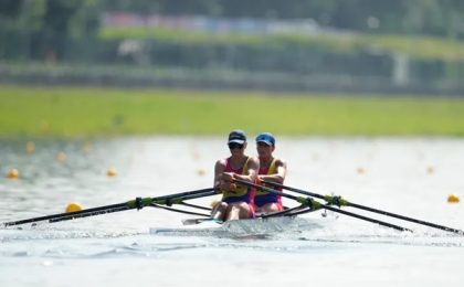 O nouă medalie olimpică pentru România! Simona Radiş și Ancuţa Bodnar, locul secund în proba de canotaj dublu vâsle feminin