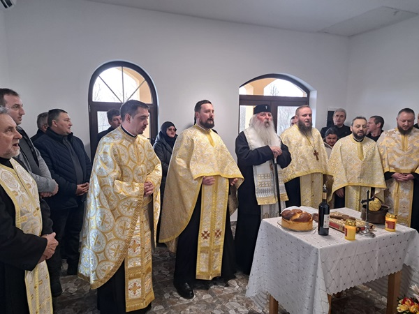 Capelă funerară sfințită într-un sat timișean