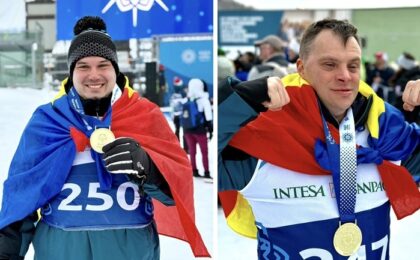 Casian Munteanu şi Andrei Cupşa, de la ACS Ambasadorii Speranței Timişoara, nominalizați pentru titlul de "Sportivul Anului Special Olympics"