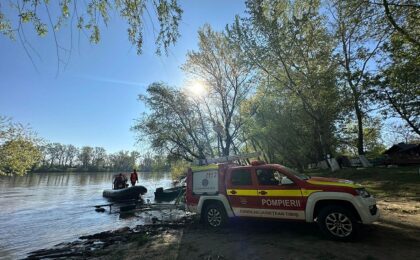 A fost găsit trupul unui bărbat, pe sectorul Periam-Igriș, pe râul Mureș