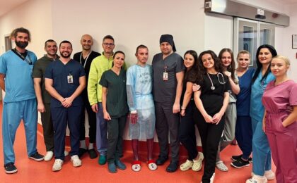 Caz medical excepțional la Spitalul Județean din Timișoara: tânăr cu arsuri pe 55% din suprafața corpului, externat după 50 de zile