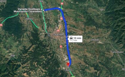 Centura municipiului Caransebeş va fi supusă unor lucrări ample