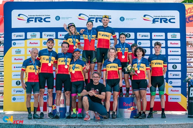 Cristian Jidovu şi Marius Ionaşcu, de la CS Tibiscus Timişoara, au devenit campioni naţionali la ciclism