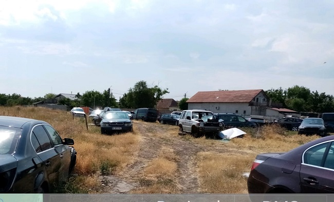 Peste 50 de vehicule scoase din uz, depozitate ilegal. Garda de Mediu Timiș a aplicat sancțiuni