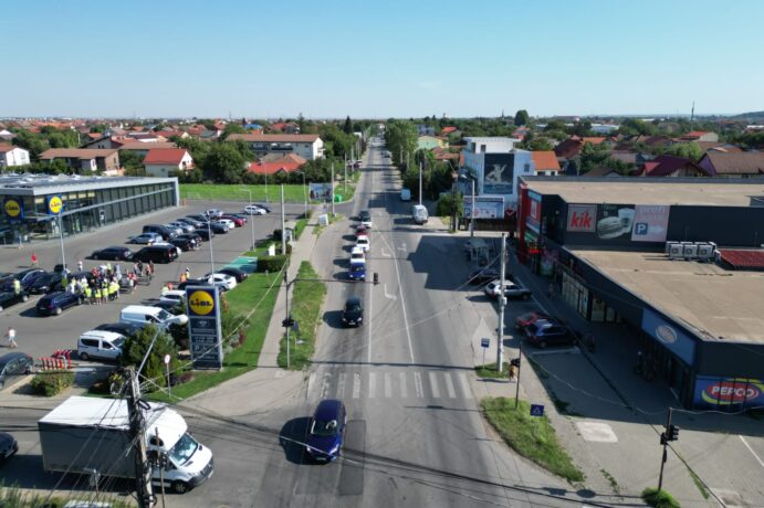 Încep lucrările la lărgirea drumului de conexiune Timișoara - Dumbrăvița
